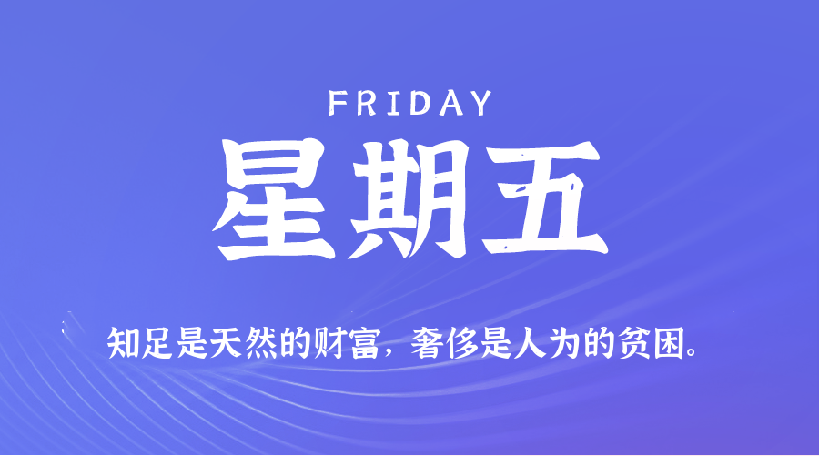 05日16日，星期五，在这里每天60秒读懂世界！